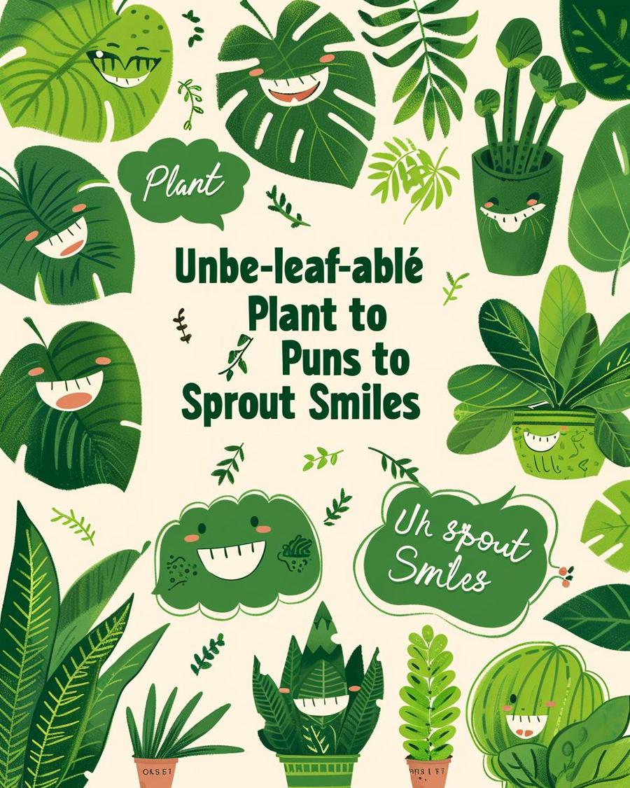 Plant Puns: Unbe-leaf-able Jokes to Keep You Laughing