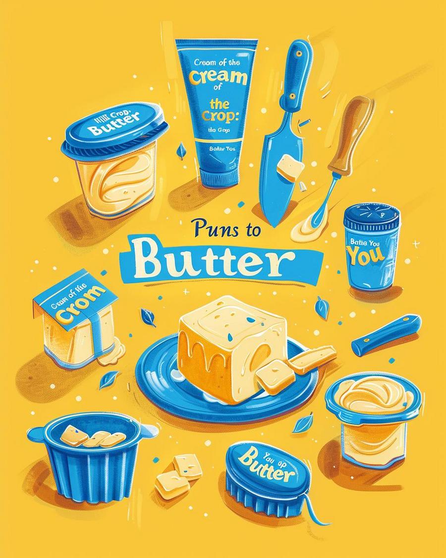 Person buttering toast, showcasing hilarious butter puns about flattery and compliments.