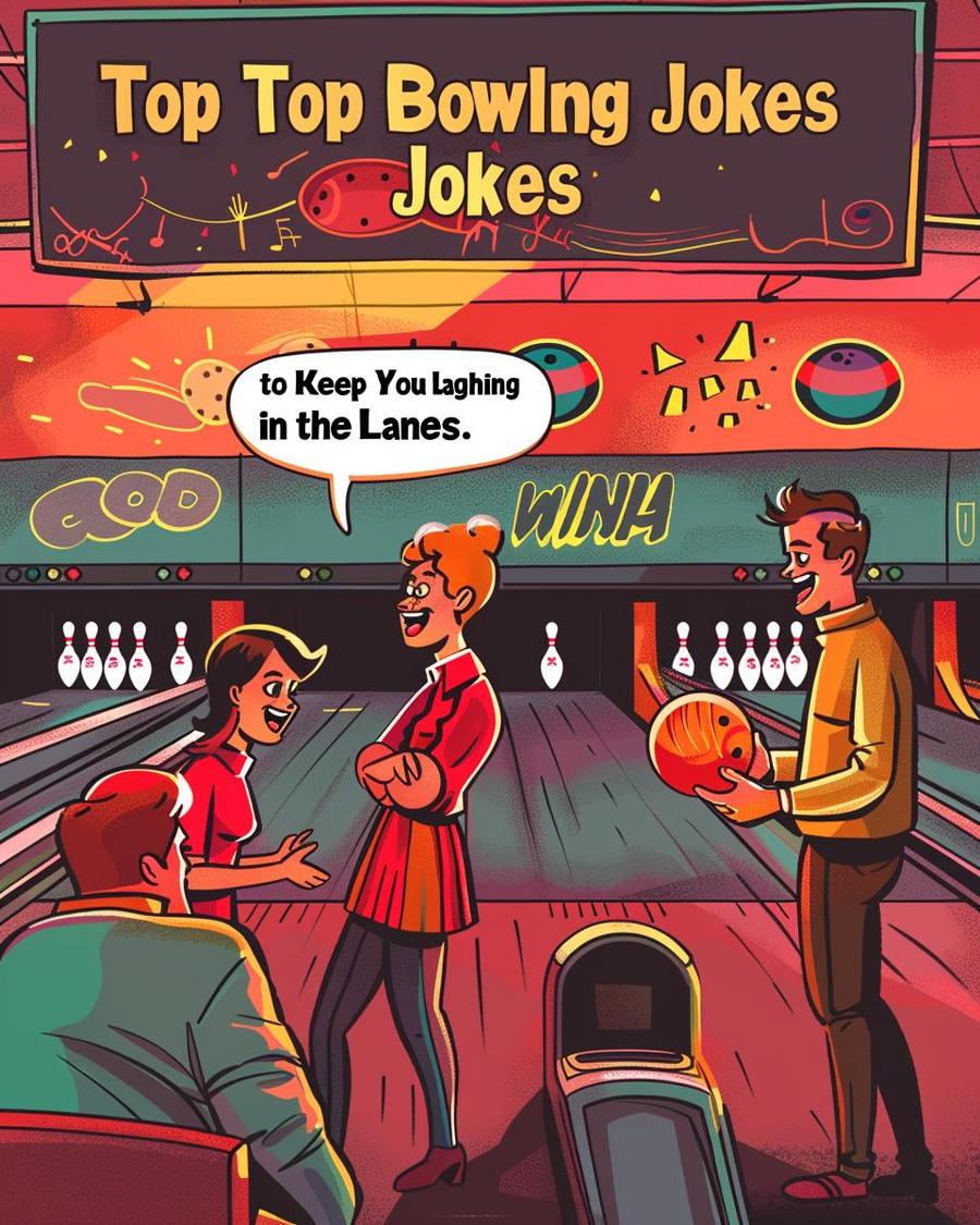 Family laughing while reading a book of classic bowling jokes in a cozy living room.