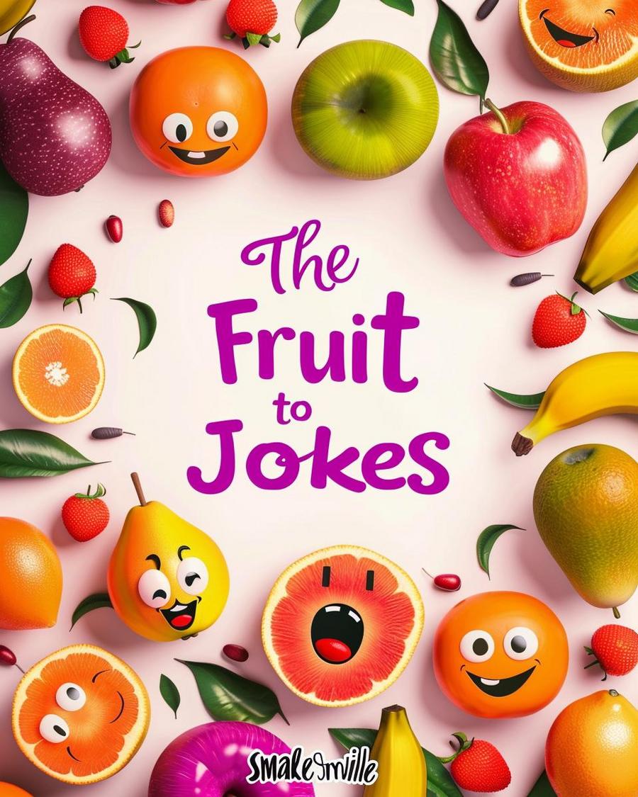 Banana peeling a joke about fruit jokes, inducing laughter among viewers.