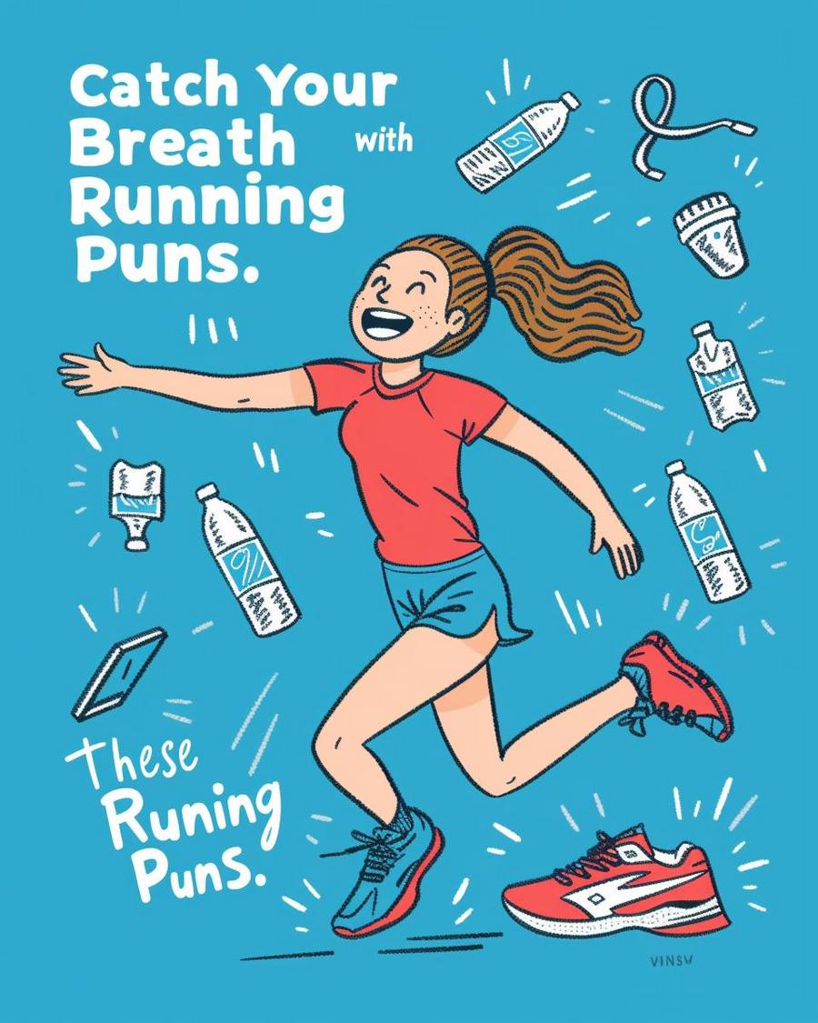 Group of laughing friends enjoying running together, perfect for running puns inspiration.