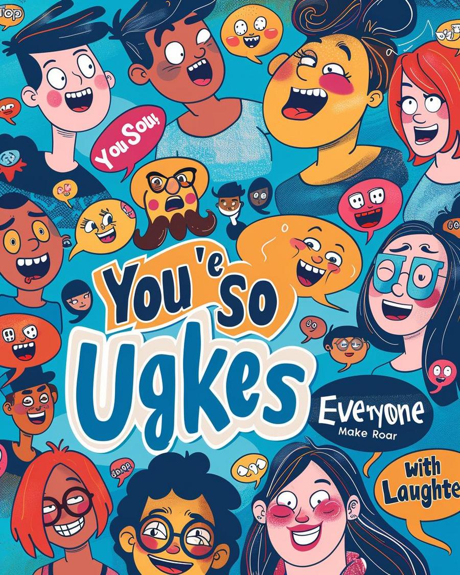 Understanding the phenomenon of 'your so ugly jokes' depicted in an informative illustration.