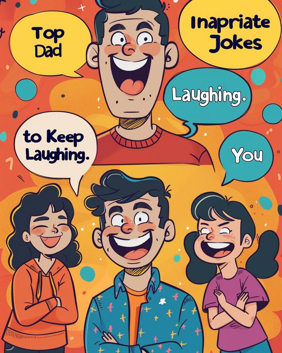 Exploring what defines inappropriate dad jokes with humorous examples and reactions.