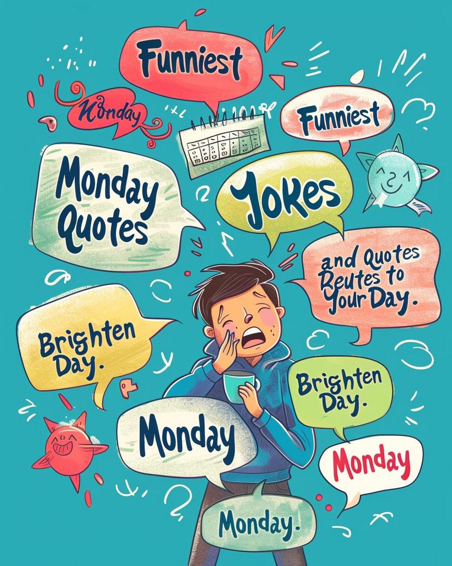 Jokes Hilarious Monday Quotes: Start Your Week Laughing!