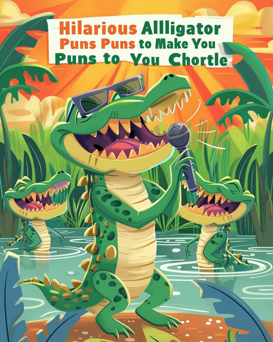 Alligator Puns: Snappy Humor to Make You Smile