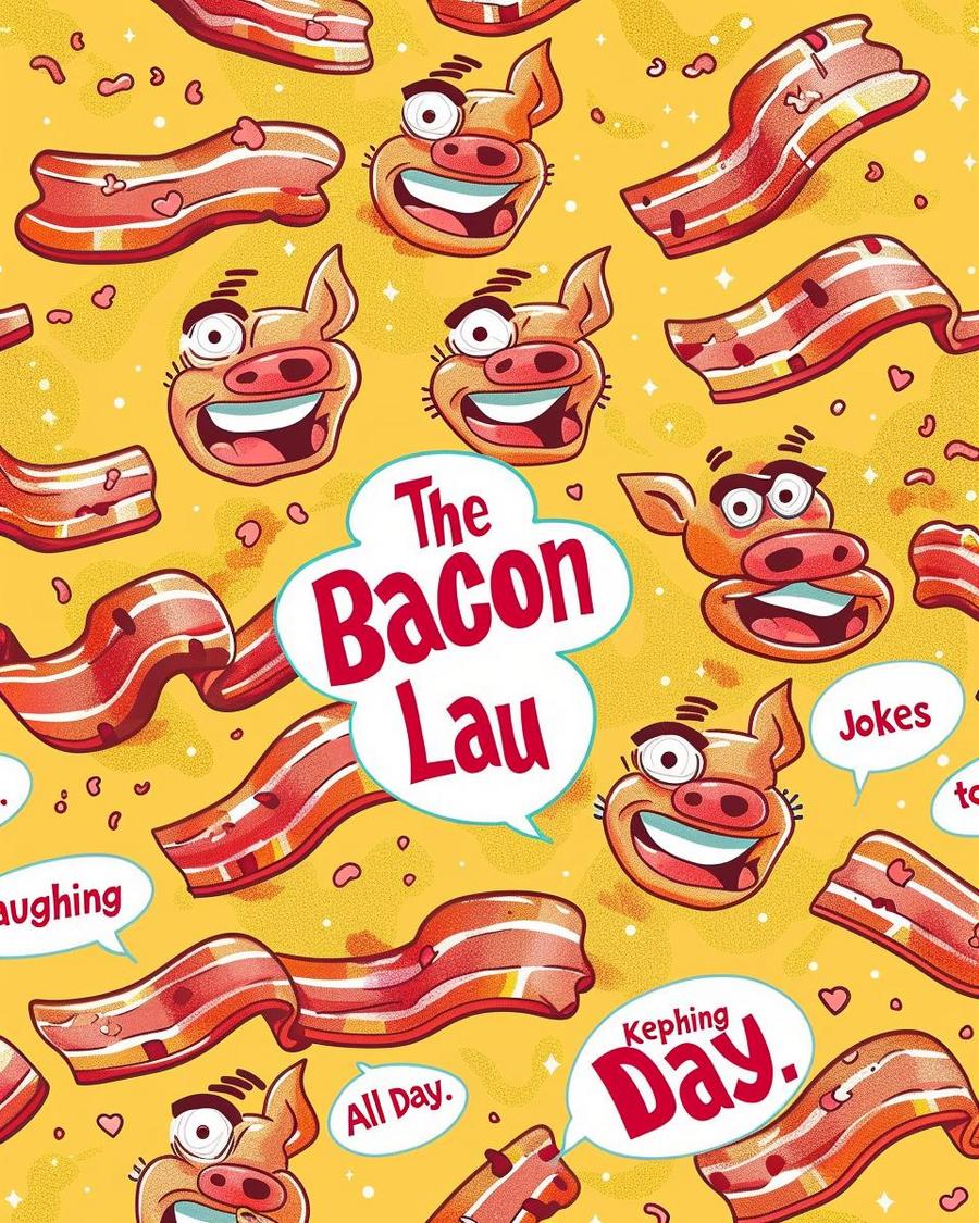 Bacon jokes and puns that sizzle, showcasing humorous food-related wordplay for laughs.