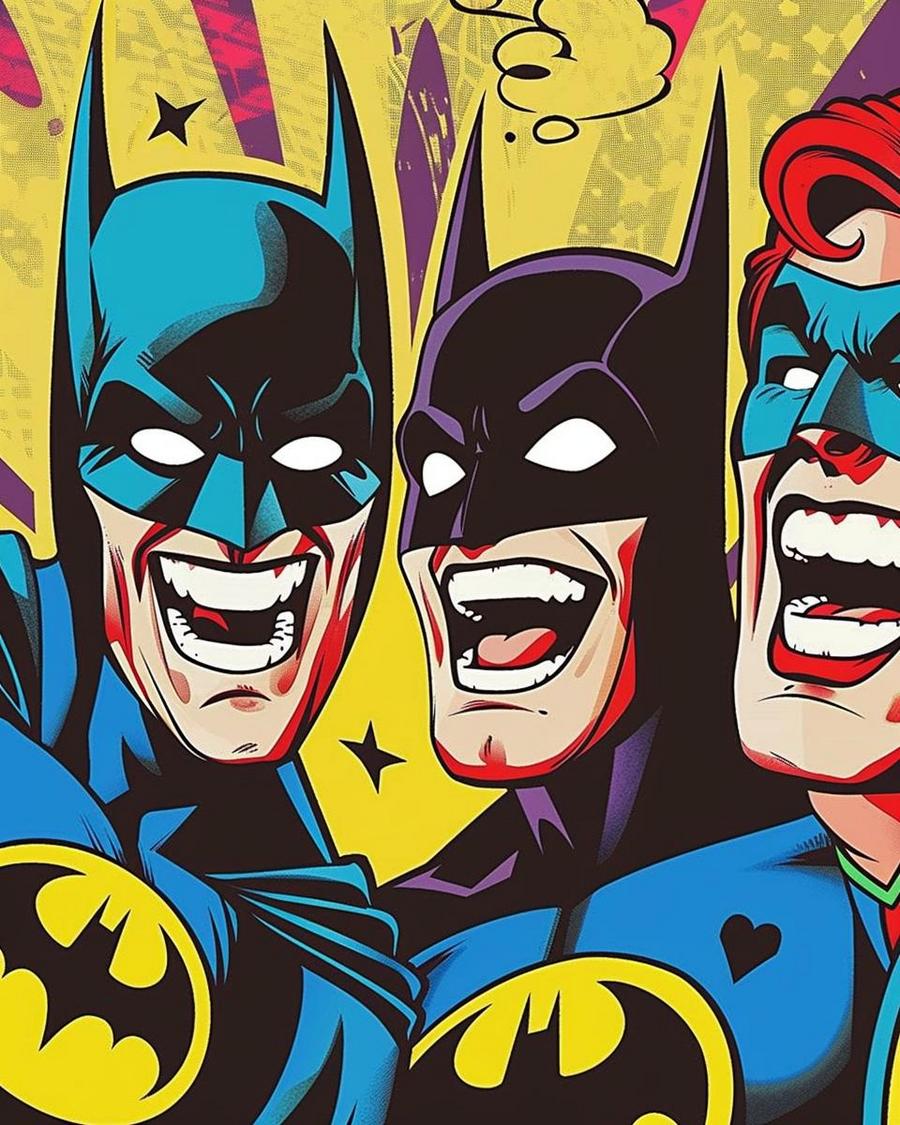 Superhero jokes with names: puns and playful quips for comic relief and laughter.