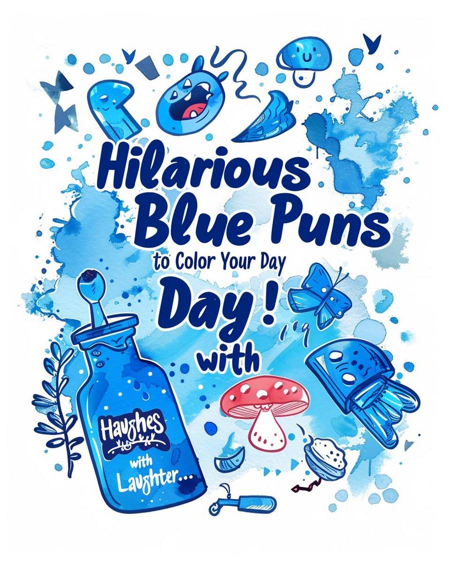 Blue Puns: Hilarious Jokes to Brighten Your Day